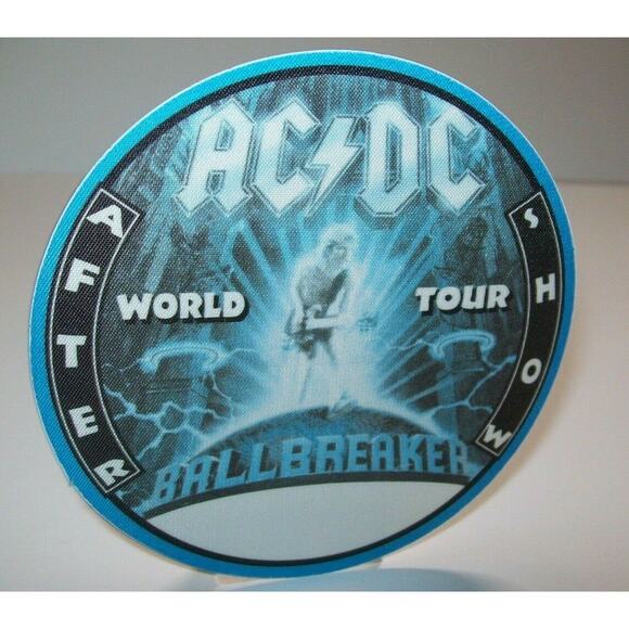 AC/DC Vintage Backstage Pass BallBreaker Tour Original 1996 Original Hard Rock - Picture 1 of 4